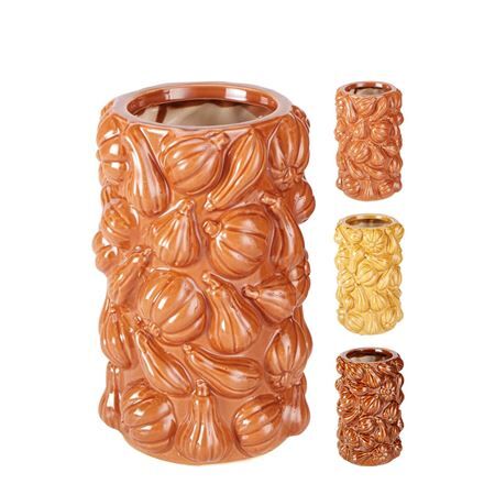 Ceramics Pumpi vase d16*28cm