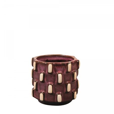 Ceramics Inez pot d08*7cm