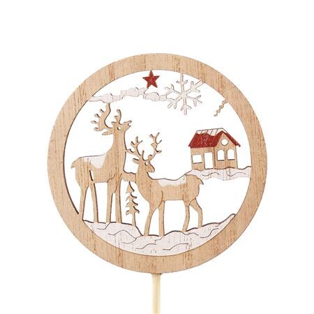 20cm Deco reindeer 7cm