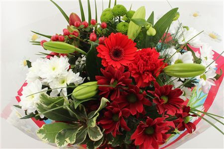 Boeket Bied Rood