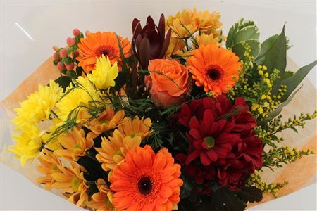 Boeket 15 Tak Oranje