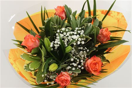 Boeket Apart Oranje