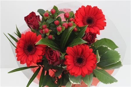 Boeket Lisa Rood
